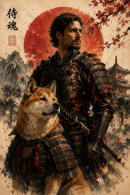 Portrait Samouraï