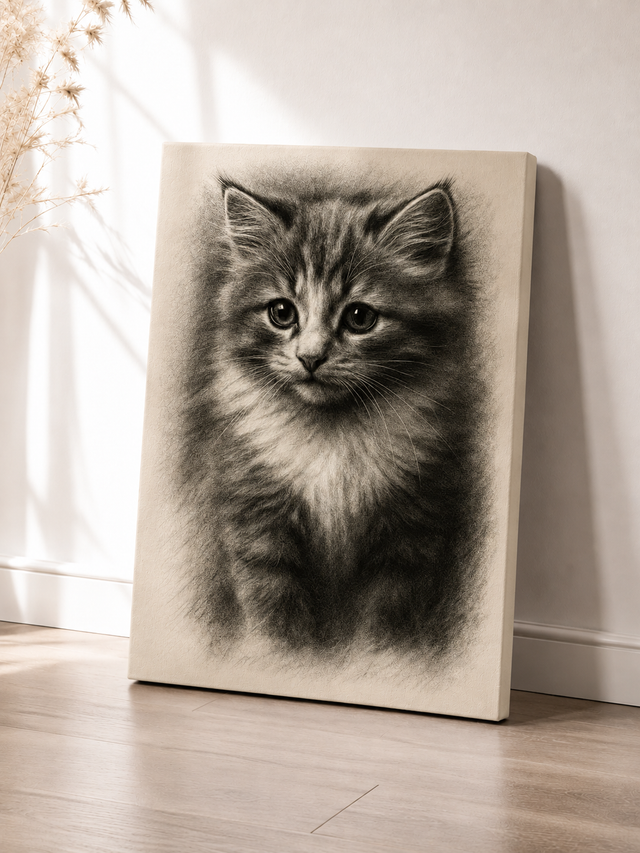 Charcoal – Toile personnalisée