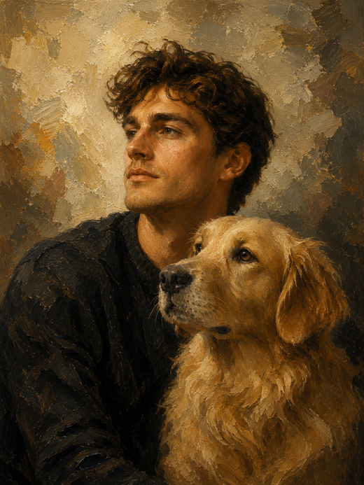 Portrait Huile