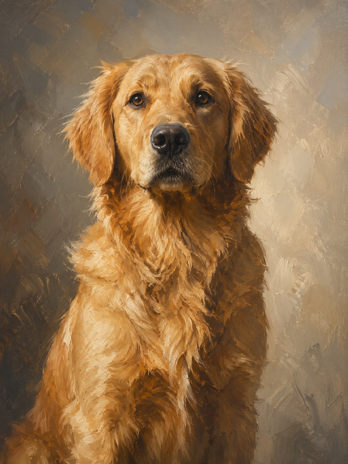Portrait Huile