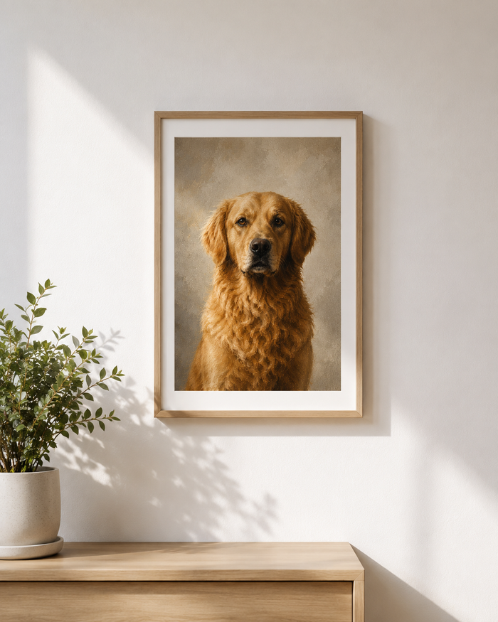 Portrait Huile