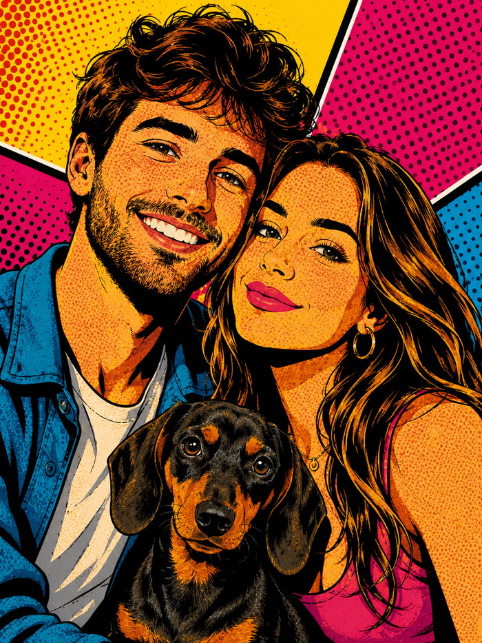 Portrait Pop Art