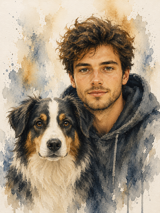 Portrait Aquarelle