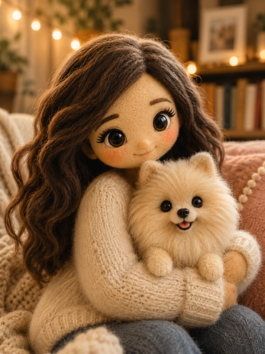 Portrait Peluche