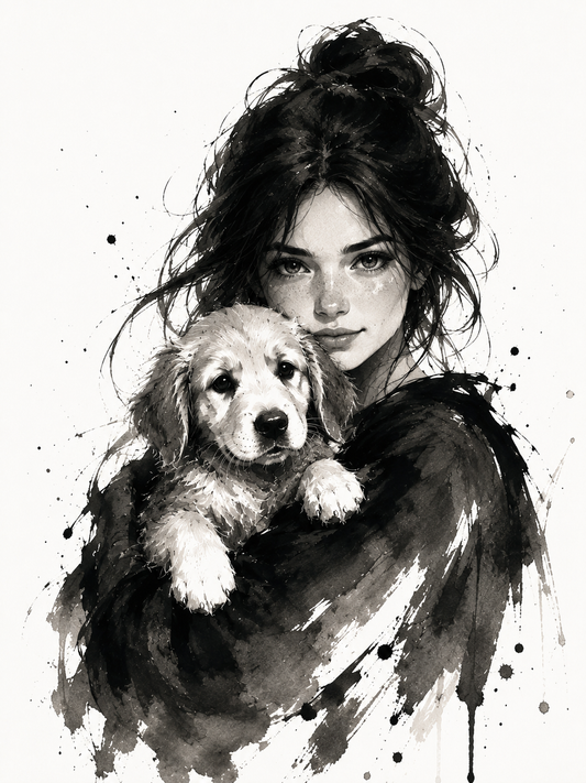 Portrait Encre