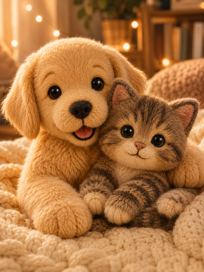 Portrait Peluche