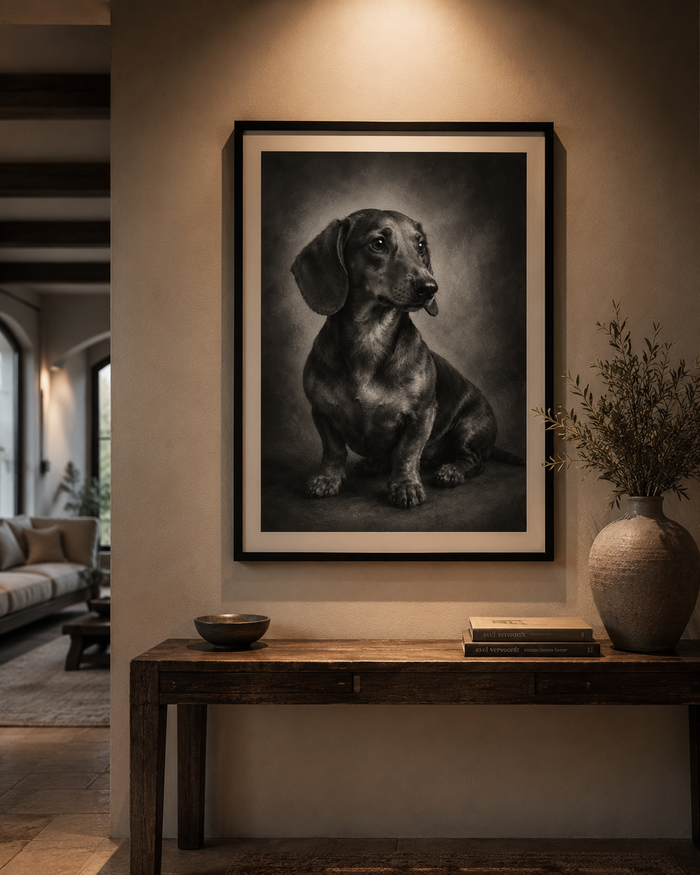 Portrait Noir et blanc fine art