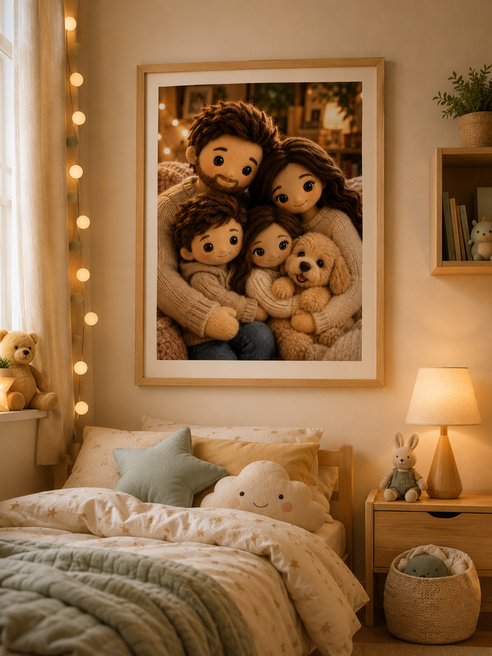 Portrait Peluche