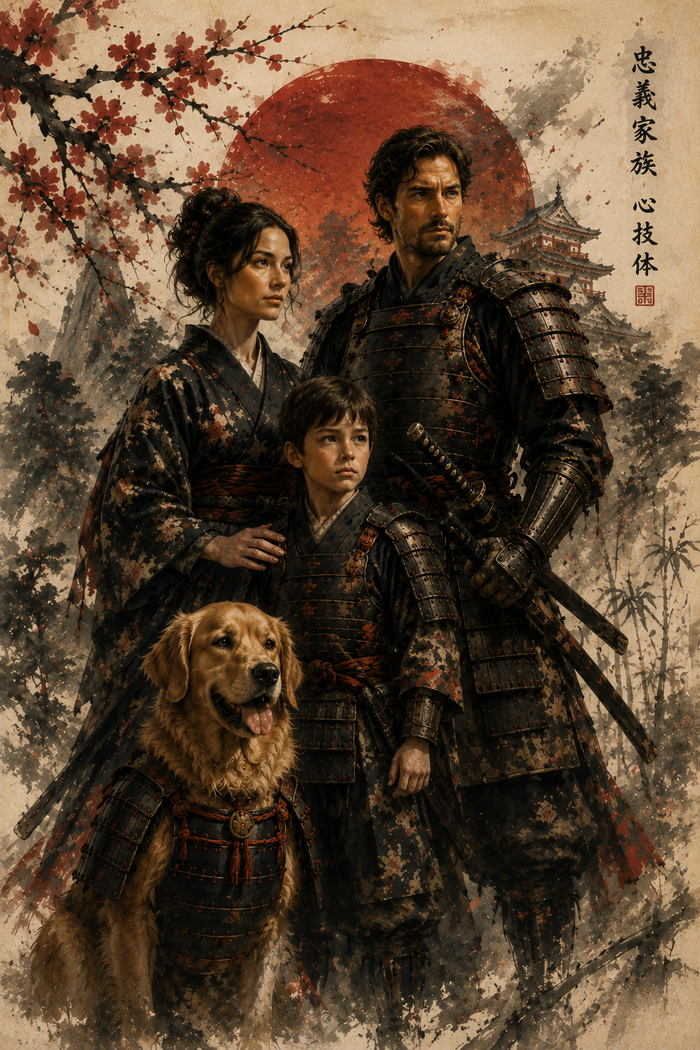 Portrait Samouraï