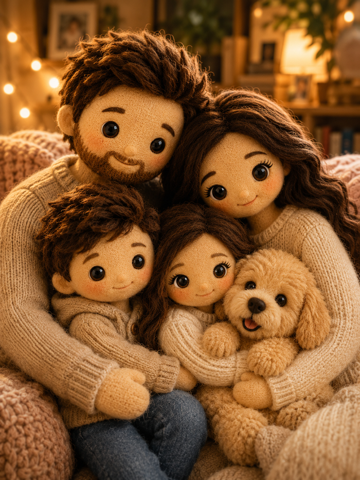 Portrait Peluche